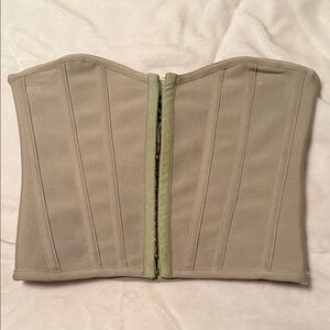 PrettyLittleThing Nude Strapless Top